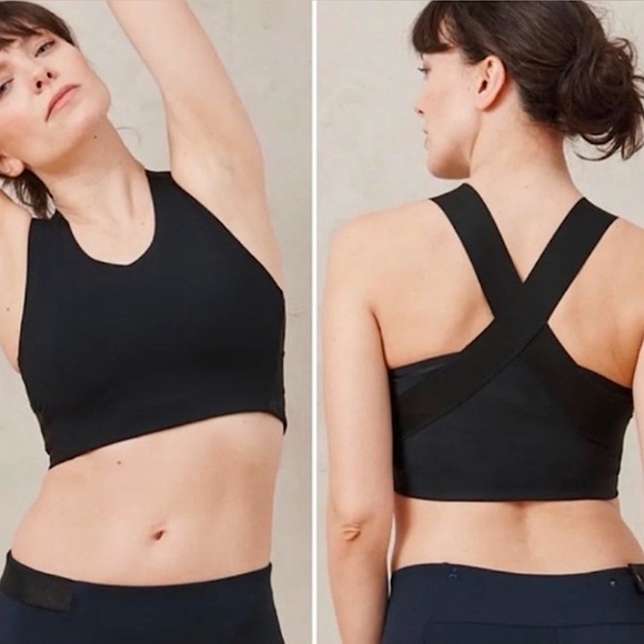 ADAY Fast Forward Sports Bra Black XS - Picture 1 of 5